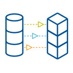 Icon depicting simplifying your applications