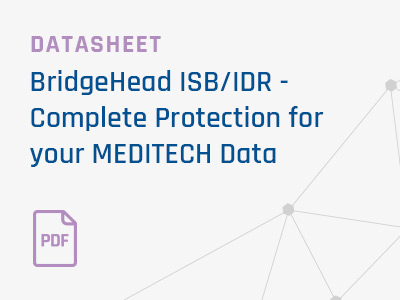 BridgeHead ISB/IDR - Complete Protection for your MEDITECH Data Datasheet