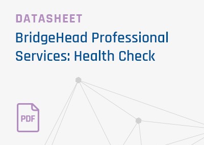 [Datasheet] BridgeHead Professional Services: Health Check