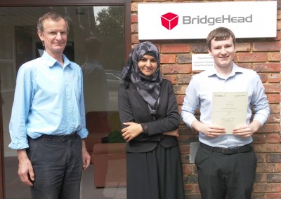 BridgeHead Invests in the Future Supporting Young Talent