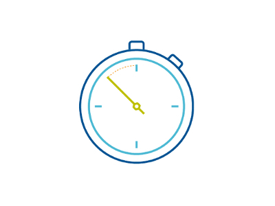 Icon depicting timer