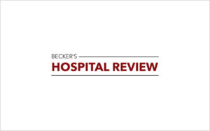 Becker's Hospital Review Logo