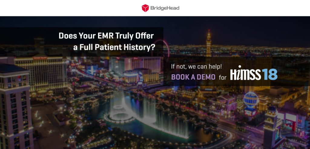 Himss18 Header Banner Bridgehead Software