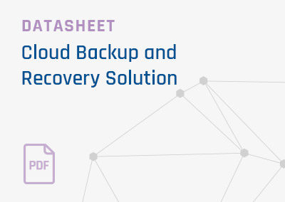 [Datasheet] Cloud Backup and Recovery