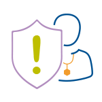 Icon depicting clinical risk