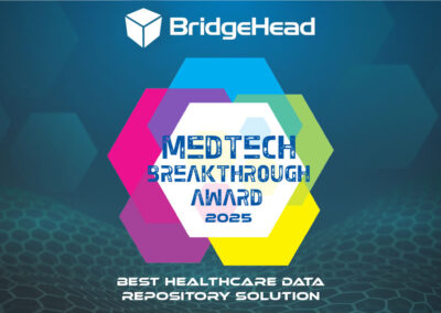 BridgeHead’s HealthStore® named “Best Healthcare Data Repository Solution” in 2025 MedTech Breakthrough Awards