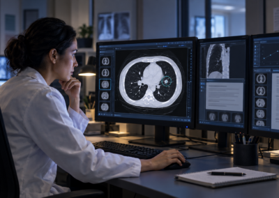 From Circles On Images To Clinical Intelligence